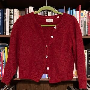 Doen Petra Cardigan in Cerise 🍓